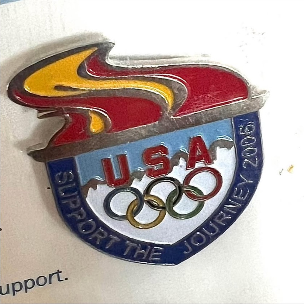 USA Olympic Support Pin 2006 Collectible Pin